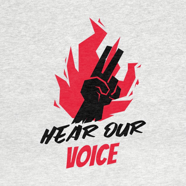 Hear Our Voice / Black Lives Matter / Equality For All by Redboy